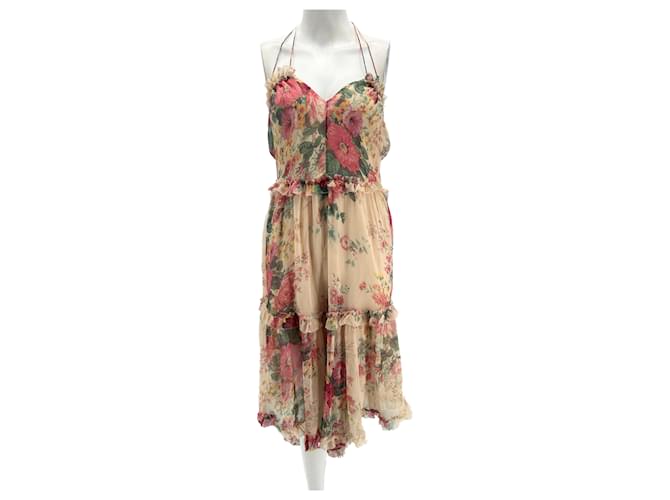 ZIMMERMANN Vestidos T.0-5 1 Seda Beige  ref.1390368