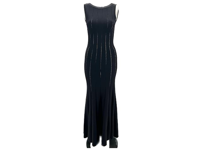 Alaïa ALAIA  Dresses T.FR 38 Polyester Black  ref.1390369