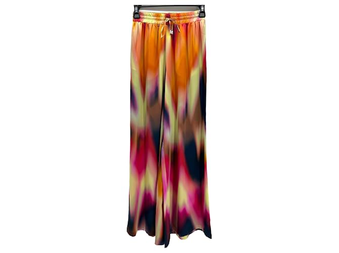 Autre Marque OUD PARIS  Trousers T.International S Silk Multiple colors  ref.1390373
