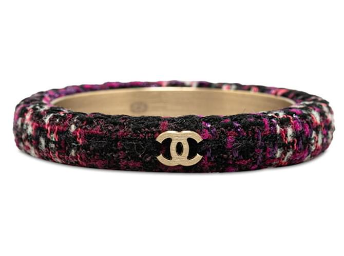 Chanel COCO Mark D'oro Tweed  ref.1390429