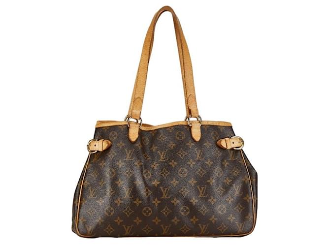 Louis Vuitton Batignolles Marrone Tela  ref.1390437