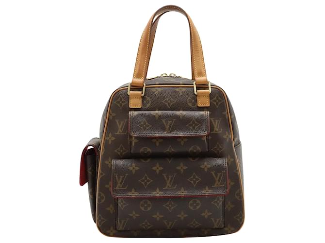 Louis Vuitton Excentri cité Brown Cloth  ref.1390448