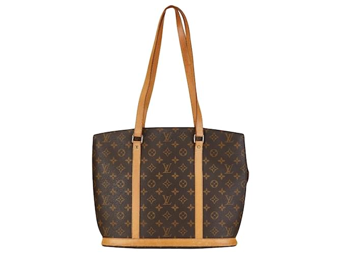 Louis Vuitton Babylone Braun Leinwand  ref.1390450