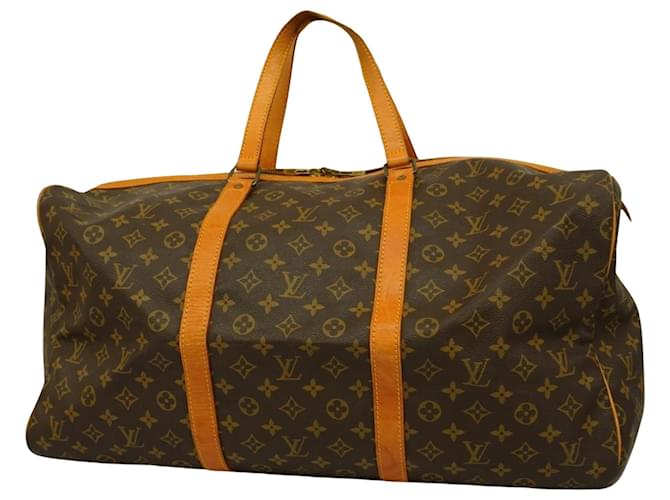 Louis Vuitton Sac souple Castaño Lienzo  ref.1390465