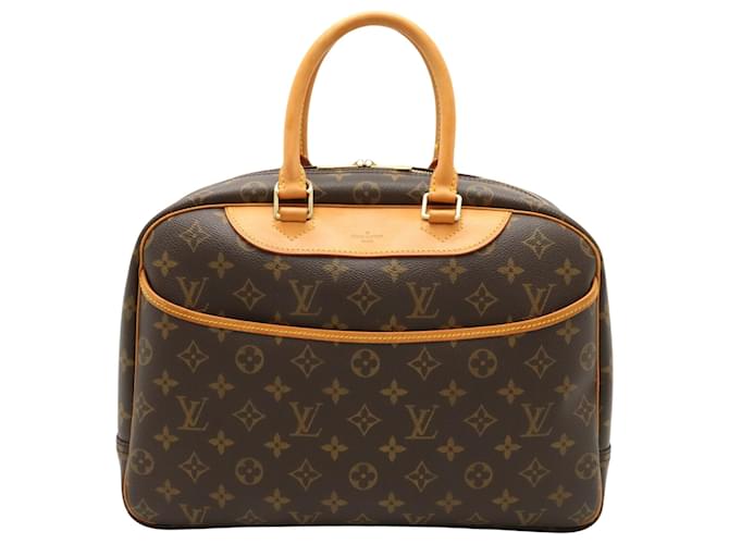 Louis Vuitton Deauville Brown Cloth  ref.1390538