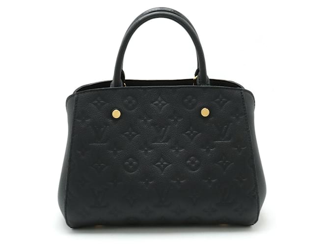 Louis Vuitton Empreinte Negro Lienzo  ref.1390546