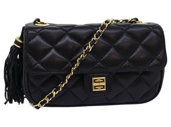 Givenchy - Cuir Noir  ref.1390549