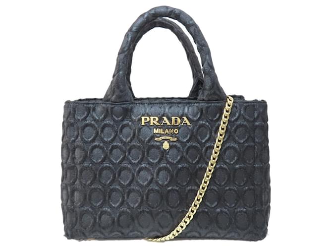 Prada - Toile Noir  ref.1390551