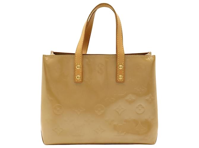 Louis Vuitton Reade Bege Couro envernizado  ref.1390553