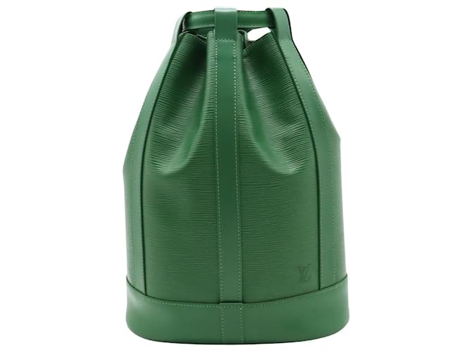 Louis Vuitton Randonnée Green Leather  ref.1390632