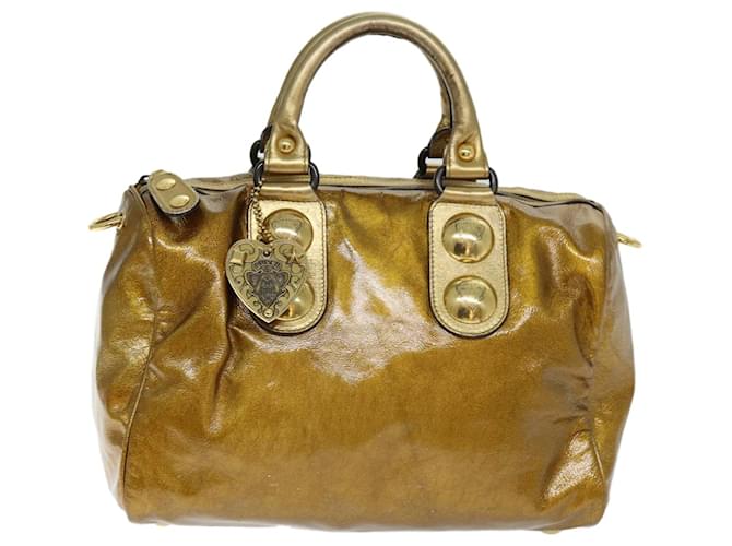 Gucci Babouska Golden Leather  ref.1390635