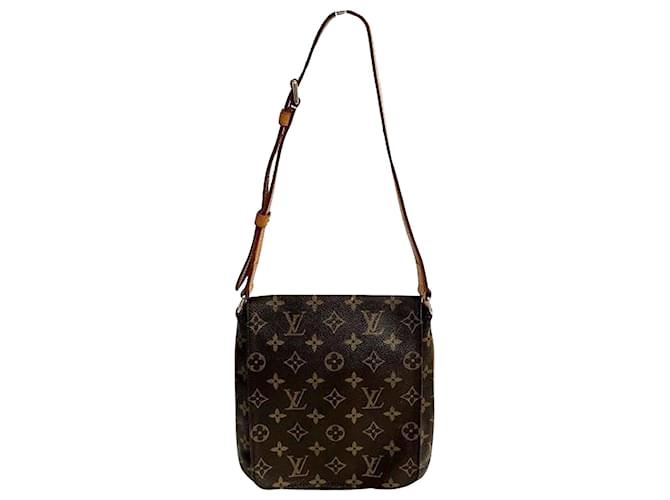 Louis Vuitton Musette Salsa Marrone Tela  ref.1390701