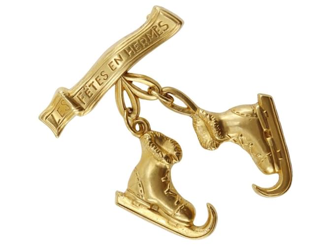 Hermès Hermes Dorado Chapado en oro  ref.1390724