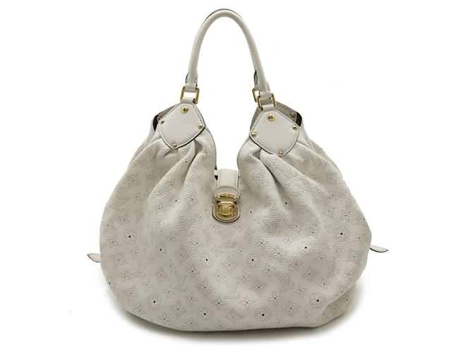 Louis Vuitton Mahina Bianco Pelle  ref.1390745