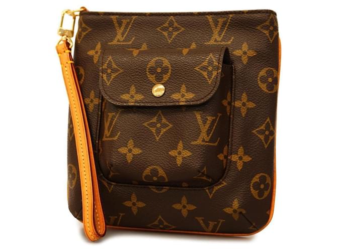 Partition Louis Vuitton Cuir Marron  ref.1390780