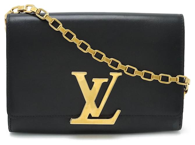 Louis Vuitton Louise Black Leather  ref.1390782