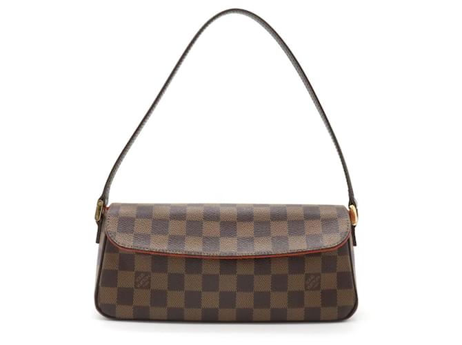 Louis Vuitton Recoleta Brown Cloth  ref.1390796