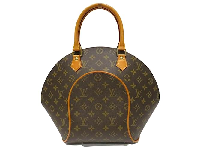 Louis Vuitton Ellipse Braun Leinwand  ref.1390808