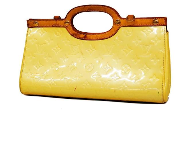 Louis Vuitton Roxbury Beige Pelle verniciata  ref.1390815