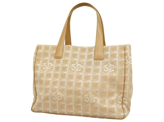 Chanel Travel line Beige Synthetic  ref.1390822