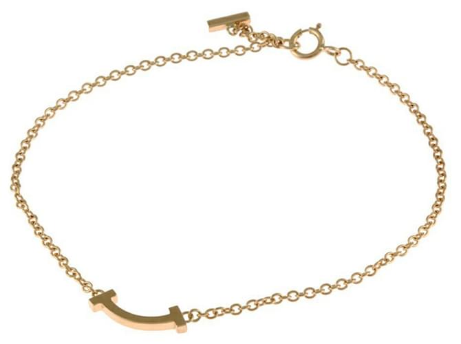 Tiffany & Co T Smile Golden Gelbes Gold  ref.1390825