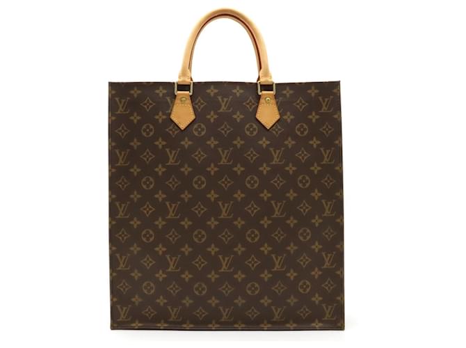Louis Vuitton Sac plat Brown Cloth  ref.1390840