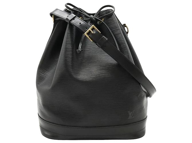 Noe Louis Vuitton New Wave Negro Cuero  ref.1390857