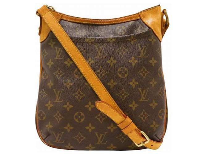 Louis Vuitton Odéon Braun Leinwand  ref.1390862