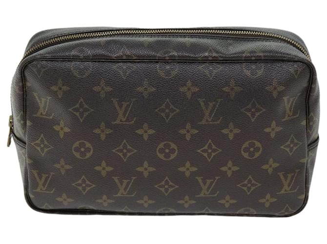 Louis Vuitton Trousse de Toilette Brown Cloth  ref.1390884