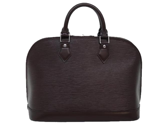 Louis Vuitton Alma Brown Leather  ref.1390886