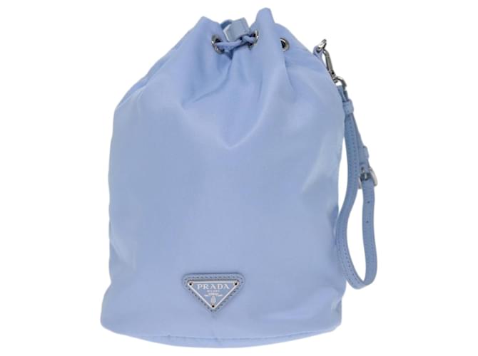 Prada Tessuto Synthétique Bleu  ref.1390894