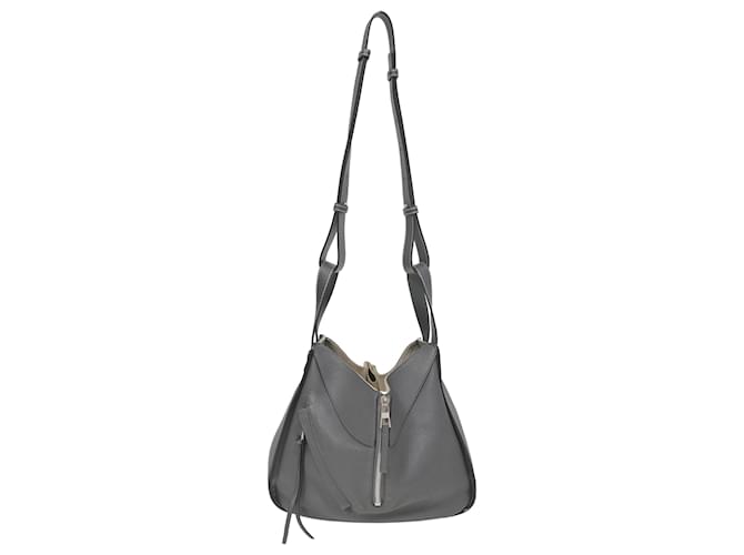 Loewe Small Hammock Bag in Grey Leather  ref.1391073