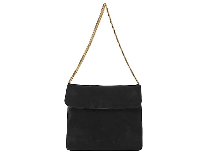 Céline Bolso Celine Gourmette en ante negro Suecia  ref.1391074