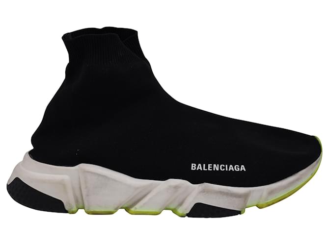 Baskets Balenciaga Speed en Polyester Noir  ref.1391081