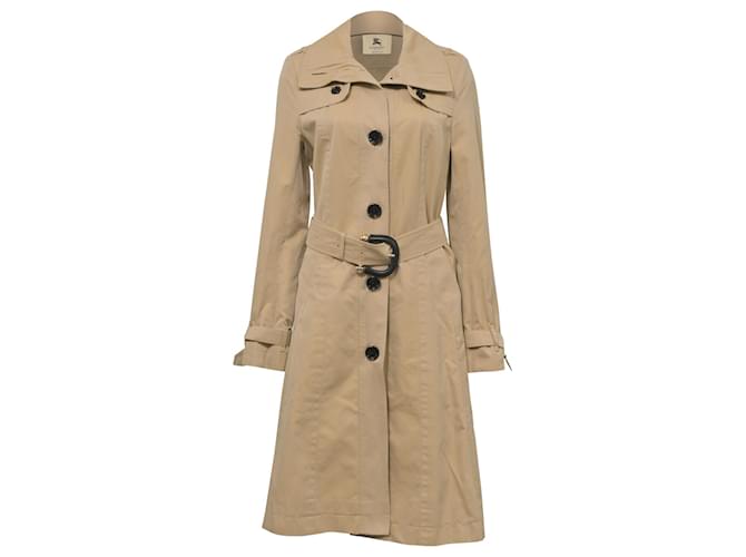 Burberry London Trenchcoat aus beigem Polyester  ref.1391197