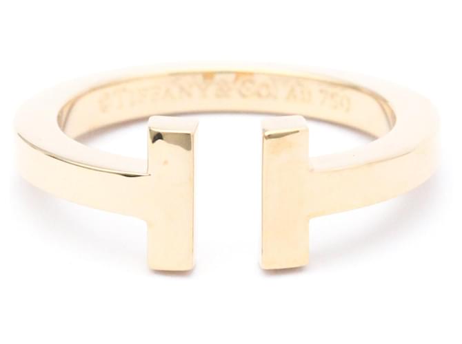 Tiffany & Co T Dourado Ouro rosa  ref.1391252