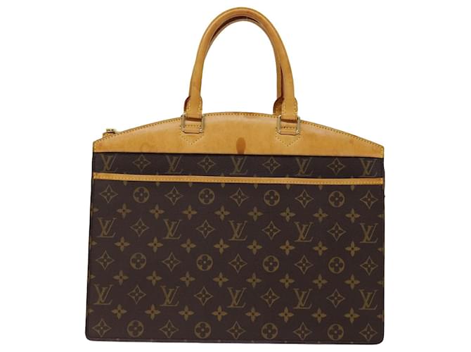 Louis Vuitton Riviera Castaño Lienzo  ref.1391255