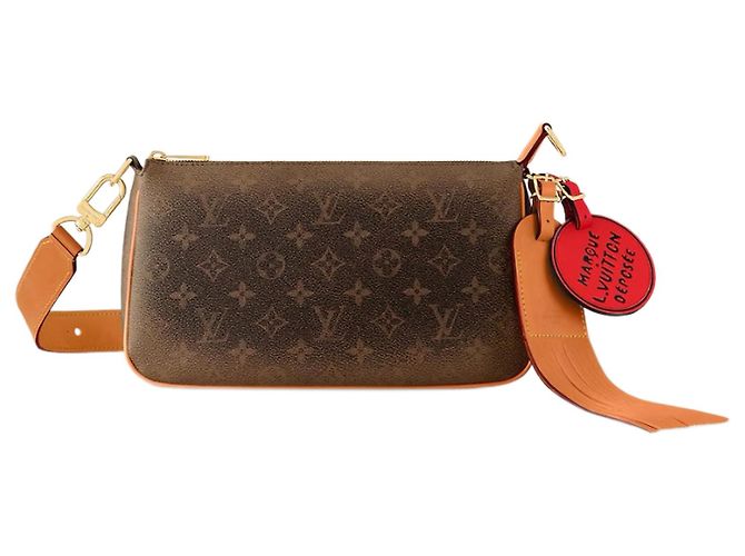 Bolsa Pochette Accessoire XL da Louis Vuitton Marrom