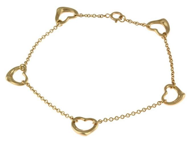 Tiffany & Co corazón abierto Dorado Oro amarillo  ref.1391288