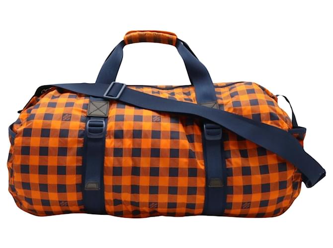 Louis Vuitton Boston Synthétique Orange  ref.1391292