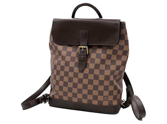 Louis Vuitton Soho Marrom Lona  ref.1391297