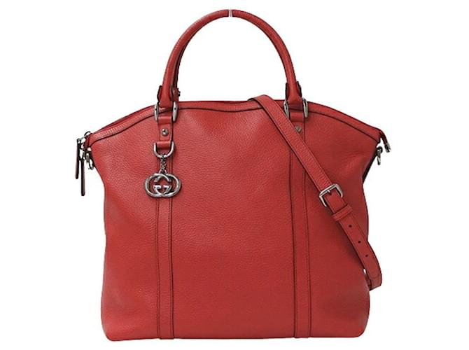 Gucci -- Red Leather  ref.1391310