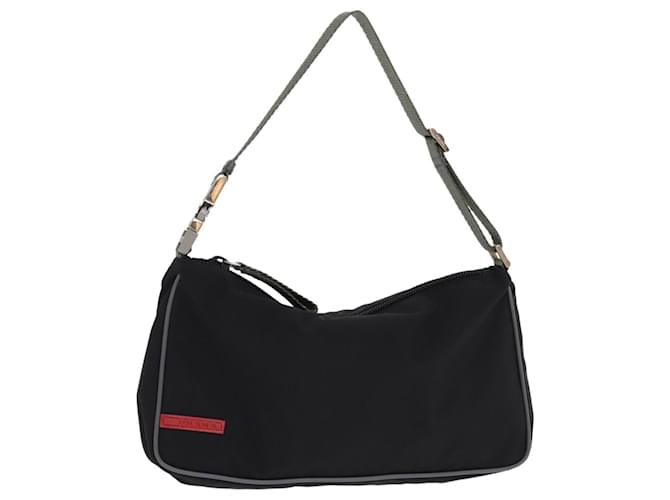 PRADA Bolsa para acessórios esportivos Nylon Preto Auth 75051  ref.1391406