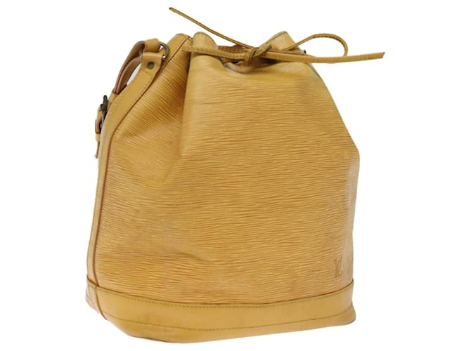 LOUIS VUITTON Epi Noe Shoulder Bag Tassili Yellow M44009 LV Auth 74083 Leather  ref.1391482