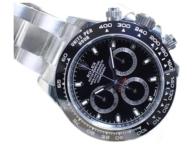 ROLEX Daytona schwarz 116500LN '20 gekauft unbenutzt Herren Silber Stahl  ref.1391487