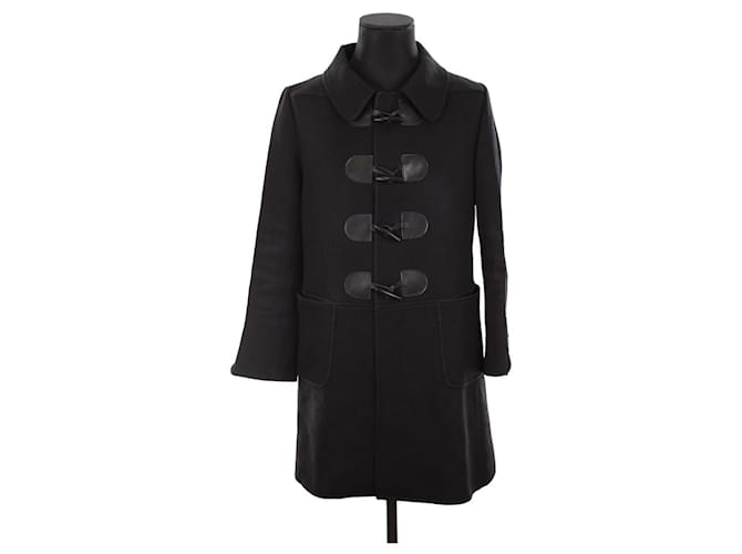 Apc Wool coat Black  ref.1391494