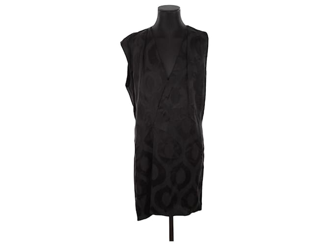 Isabel Marant Vestido negro Viscosa  ref.1391495