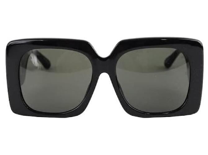 Linda Farrow Gafas De Sol Negras Negro Plástico  ref.1391500