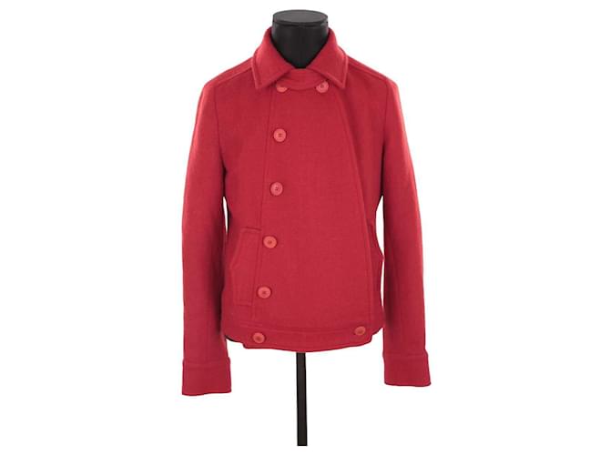 Apc Giacca di lana Rosso  ref.1391508