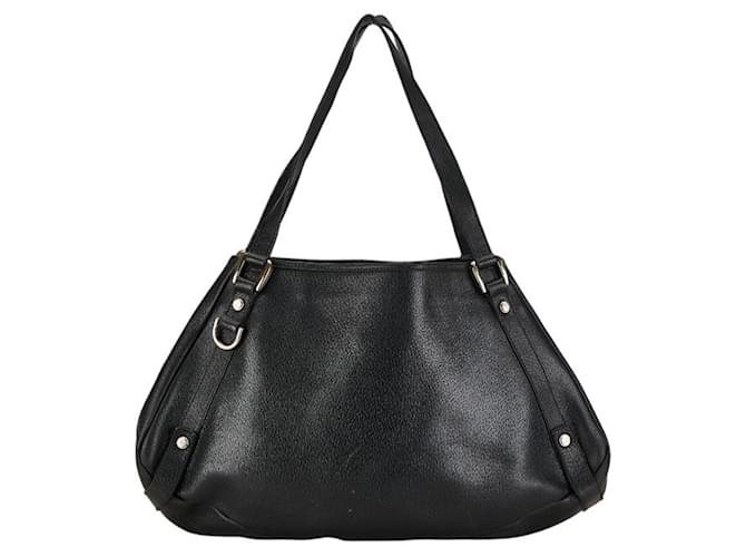 Abbaye de Gucci Cuir Noir  ref.1391535